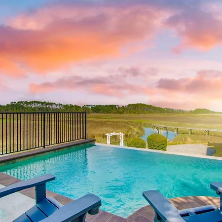 Coastal Marsh By Avantstay Infinity Pool Hot Tub View Pool Table Ping Pong